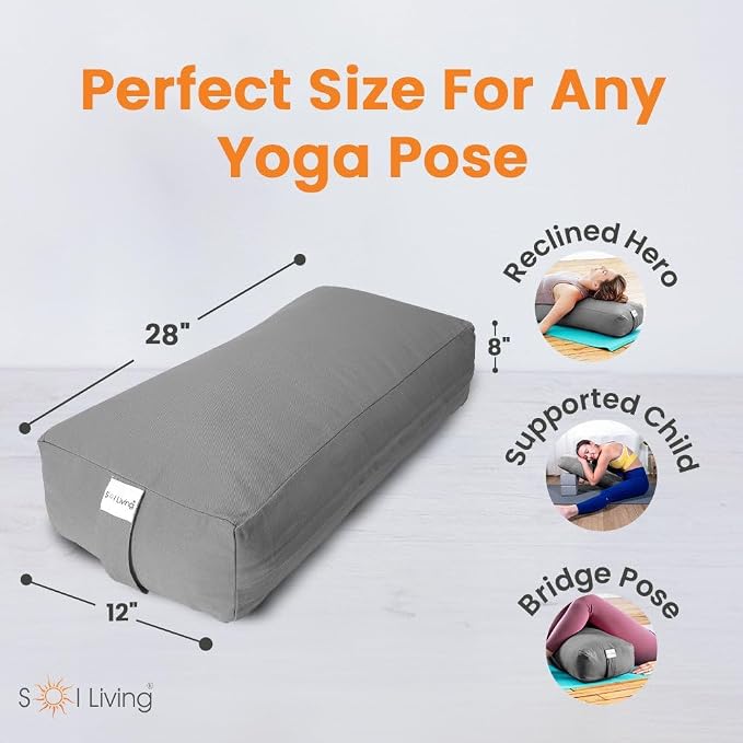 Pranayama Yoga Bolster Meditation Pillow