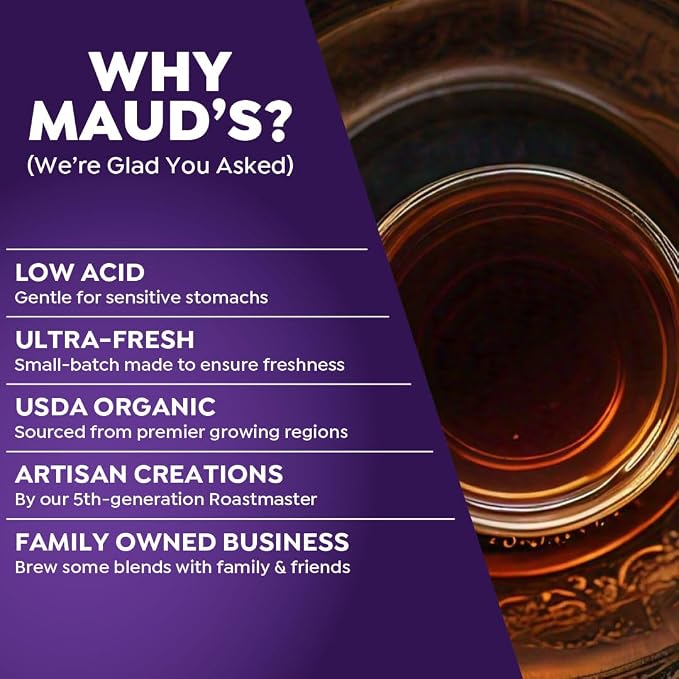 Maud's Organic Chai Tea Pods, 48 ct, Single Serve Tea Pods – 100% Gourmet Blended Tea Leaves, Compatible with Keurig K Cups Maker