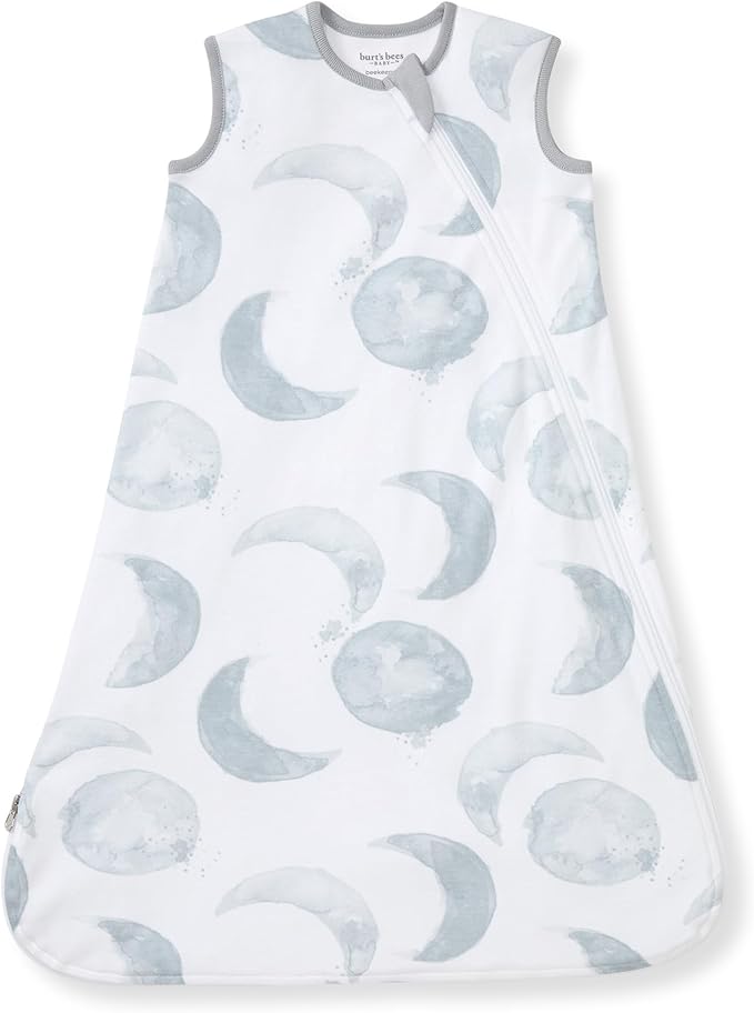 Burt's Bees Baby Beekeeper Infant Wearable Blanket, 100% Organic Cotton Unisex, Girl, Boy Swaddle Transition Sack - Light Weight 0.5 TOG or Medium Weight 1.5 TOG - Newborn Essentials Sleep Clothes