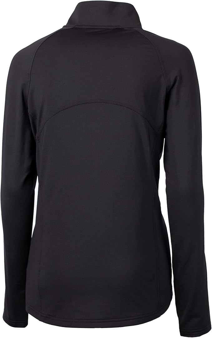 Cutter & Buck Womens Long Sleeve Adapt Eco Knit Half Zip Pullover