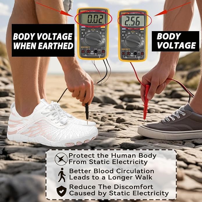 ELETON Barefoot Shoes Women Men Footwear, Wide Toe Box Hiking Zero Drop Non-Slip Quick-Dry River Boat Pool Beach Water Shoes, Lightweight Swimming Running Walking Sneakers Unisex
