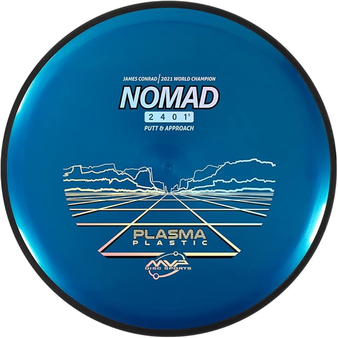 MVP Disc Sports Plasma Nomad James Conrad Edition Disc Golf Putter (Colors May Vary)