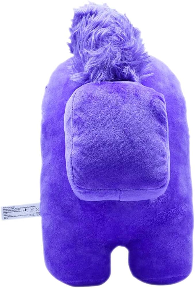 Among Us Mega 12″ Plush Purple (Mohawk) – Officially Licensed Oversized Kids & Collector Plush Toy