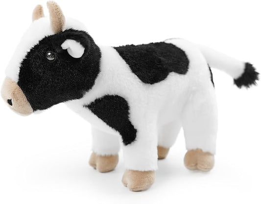Stuffed Animals Toy Farm Animals 8 INCH,Plushies Stuffed Animals for Girls Plush Toys Little Stuffed Animal, Cute Stuffed Animal Plush Toy for Boy Girls (Standing Cows)