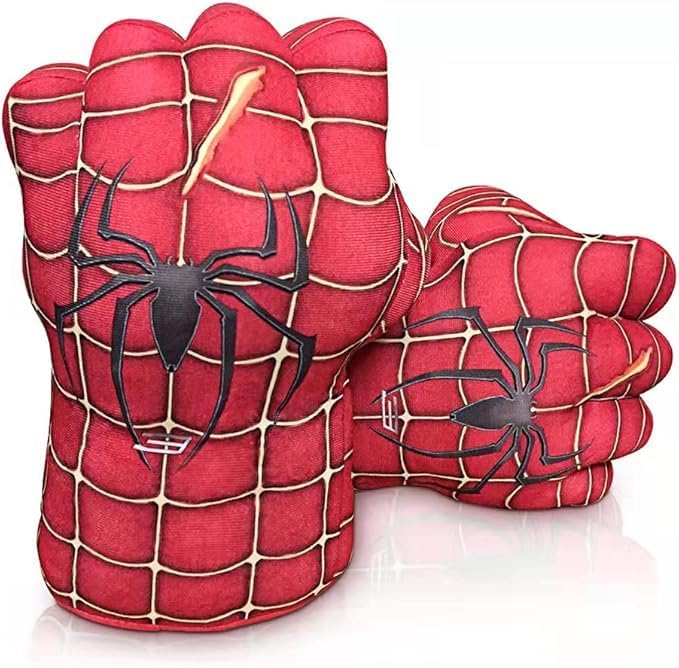Spider Hero Gloves for Kids, Spider Fists Hand Smash Gloves, Ideal for Cosplay, Halloween, Christmas, Birthday Gift