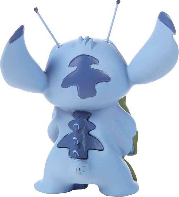Precious Moments Stitch & Frog Mini Figurine | Lilo & Stitch | Disney Collectible Gift