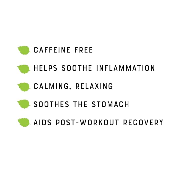 LOOSE LEAF Inflammation Relief Herbal Tea, Soothing Caffeine Free Organic Tea Blend for Stress and Inflammation