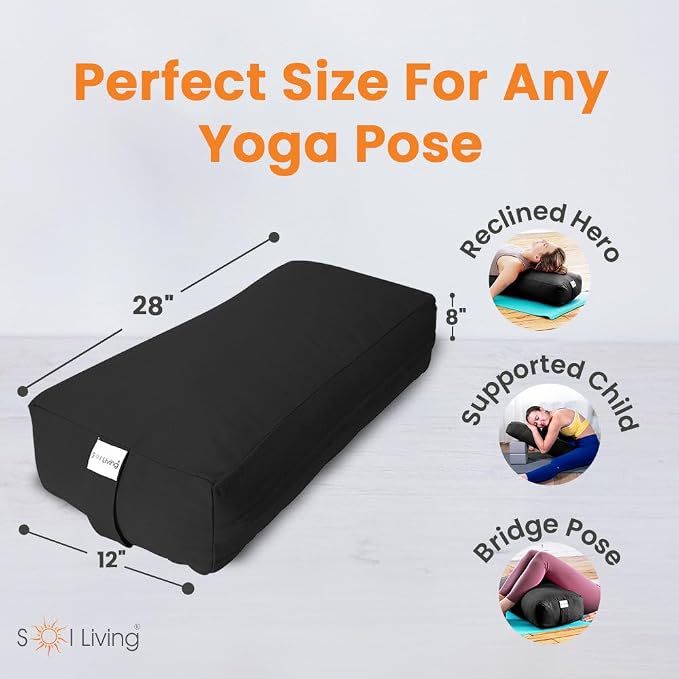 Pranayama Yoga Bolster Meditation Pillow