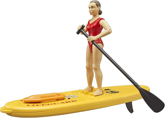 Bruder bworld Life Guard w Stand Up Paddle