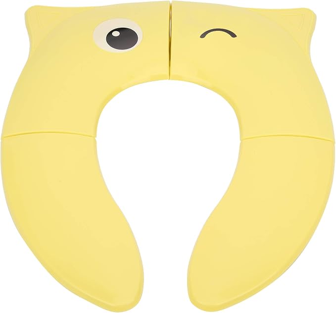 Potty for Travel – Folding Portable Toilet Training with Cute Designs & NonSlip Base (toilet seat)