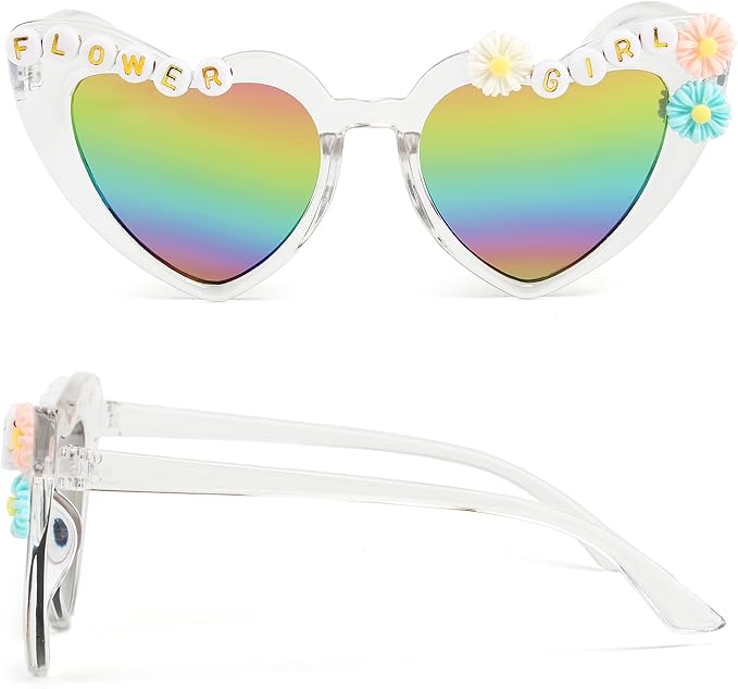 KENBO Kids Sunglasses for Girls UV Protection Toddler Sunglasses