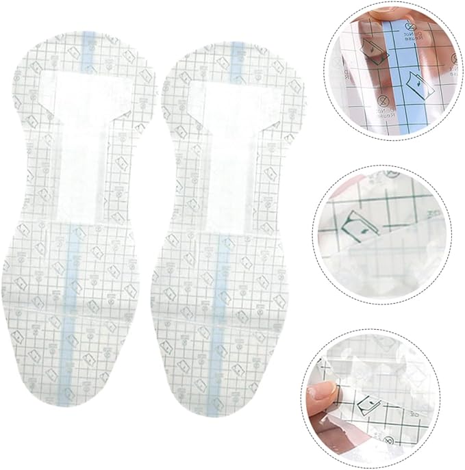 FOMIYES 5pcs Private Stickers for Women Pads Panty Liners Swimming Privacy Sticker Blister Pads Tape Pack