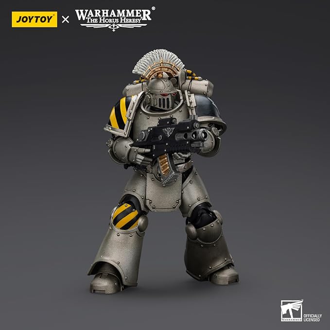 JOYTOY 1/18 Action Figures - Warhammer The Horus Heresy Iron Warriors MKlll Tactical Sergeant - 5‘’,Highly Posable Collectible Model Ages 15+