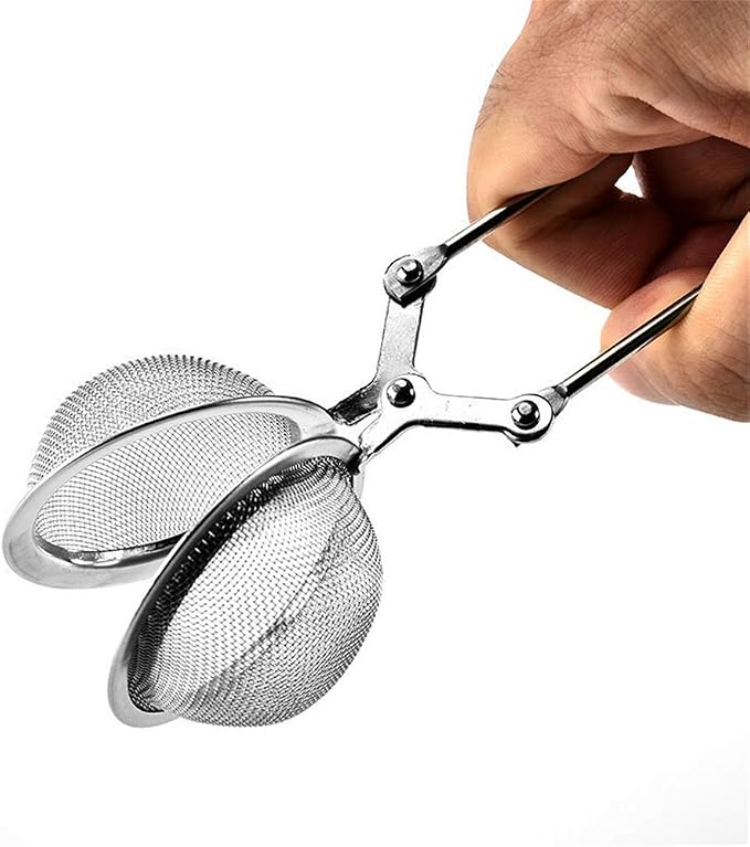 TraderPlus 2 Pack Stainless Steel Loose Leaf Tea Infuser Mesh Strainer Ball with Handle