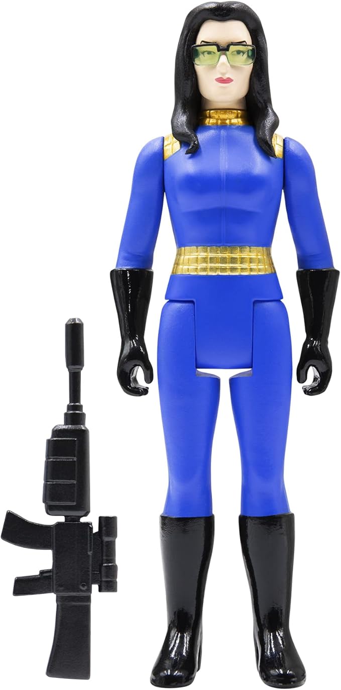 Super7 G.I. Joe Baroness - 3.75" G.I. Joe Action Figure with Accessory Classic Cartoon Collectibles and Retro Toys