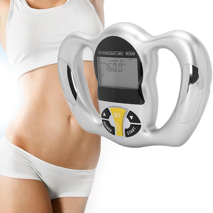 Handheld Body Fat Tester, Body Composition Analyzer, Body Fat Measuring Instrument Bmi Meter Fat Analyzer Body Fat Monitor, The Measurement Speed is Fast and The Method is Simple