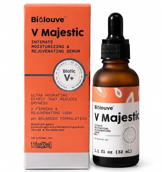V Intimate Feminine Care, Daily Support for your Vulva, helps prevent infections, and neutralizes odors. (V Majestic - Intimate Moisturizer Serum)