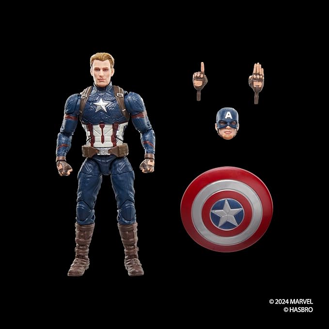 Marvel Legends Series Captain America, Avengers: Endgame Collectible 6 Inch Action Figure