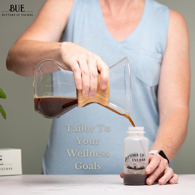 BUE Reusable Enema Bottle -10oz BPA-Free. Bottoms Up Enemas