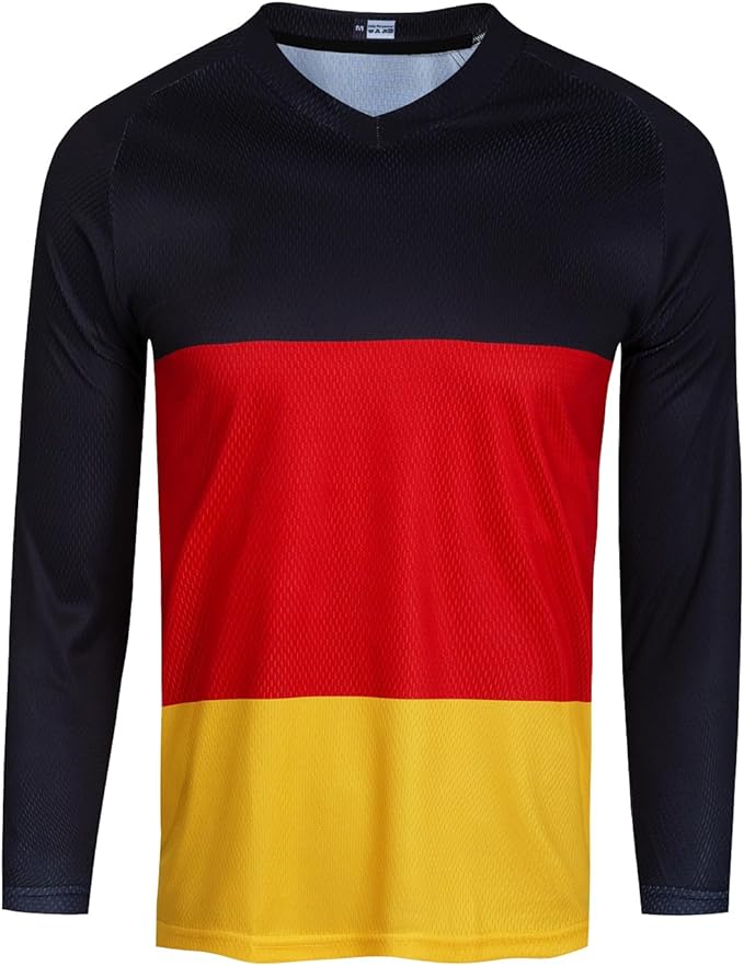 Weimostar Dirt Bike Jersey Youth Long Sleeve Off-Road Motocross Downhill Cycling t Shirt MTB Bicycle Biking Top for Boy Girl
