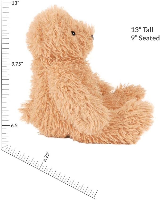 Vermont Teddy Bear Stuffed Bears - Super Soft Bear Plush, Buttercream, 13 Inch