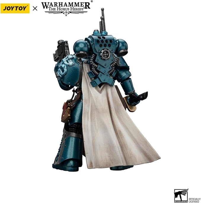 JOYTOY Warhammer The Horus Heresy Alpha Legion Legion Praetor with Power Sword - 1:18 Scale 4.96in Action Figure Mecha Joy Toy Collection Model