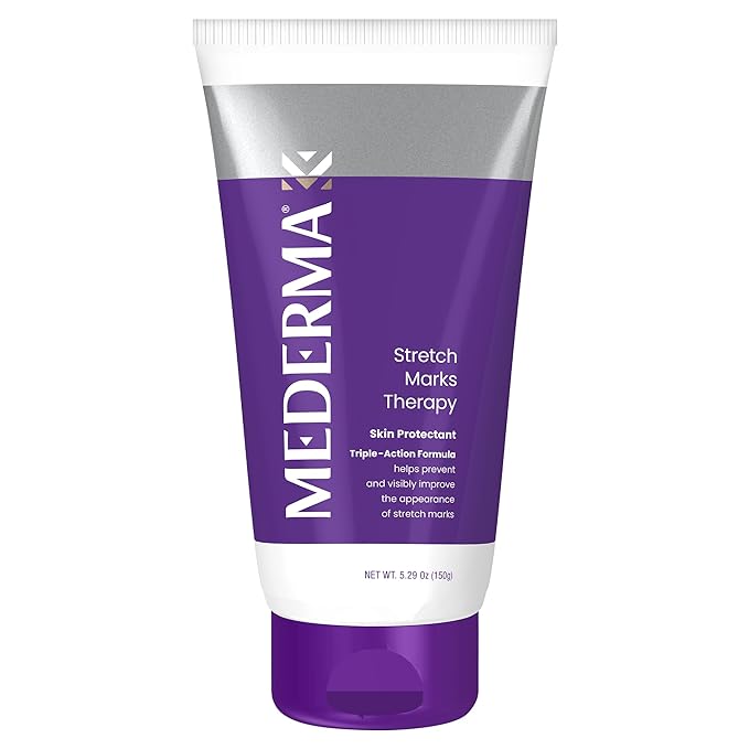 Mederma Stretch Marks Therapy - Prevents & Treats Stretch Marks, Safe for Pregnancy & Breastfeeding, Hydrates & Nourishes Skin, 5.29 oz (150g)