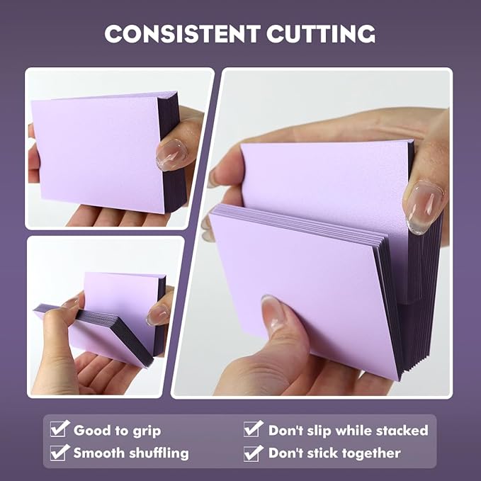 Orchid Violet Dual Matte Card Sleeves, Katomula 100PCS Card Sleeves for MTG, Standard Card Sleeve for PKM, Flesh & Blood