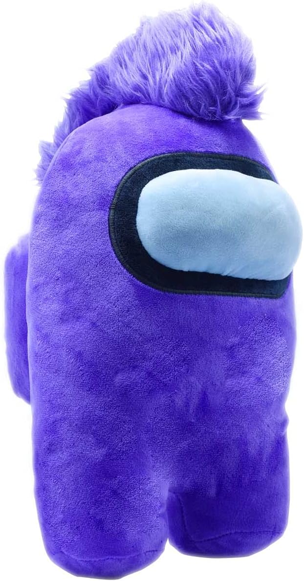 Among Us Mega 12″ Plush Purple (Mohawk) – Officially Licensed Oversized Kids & Collector Plush Toy