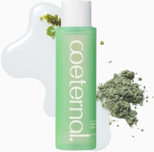 Refreshing Hydration Toner, Korean Face Toner with Hyaluronic Acid & Algae11, Hydrating & Calming for Glass Skin, Dry or Oily Skin, K-Beauty Skincare 150ml / 5.07 fl.oz.