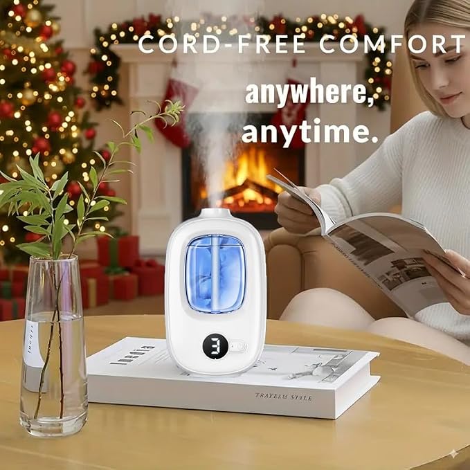 A Aromatherapy Spray Set, Winter humidifier and air freshener Provide Lasting Fragrance for The Home and Effectively Eliminate Odors (Aromatherapy Diffuser +（Lavender） 3pc)
