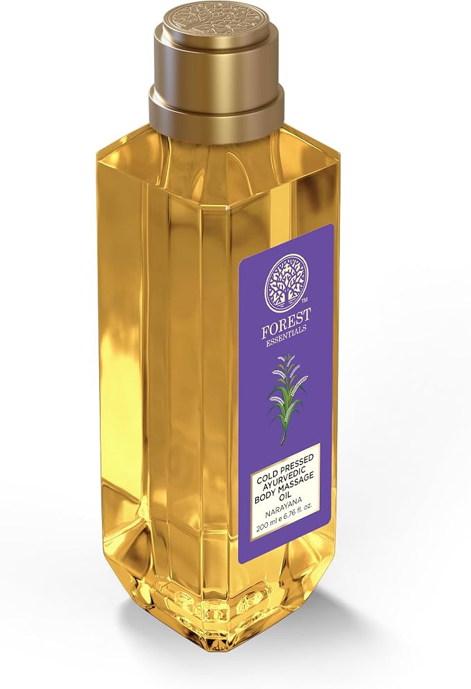 Forest Essentials Narayana Ayurvedic Body Massage Oil, 200ml
