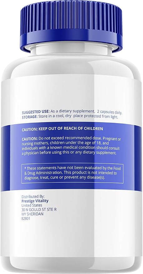 Prostabliss Supplement for Men – Prosta Bliss Pills Advanced Formula Supplements for Men Health Supplement, Reviews (1 Pack - 60 Capsules)