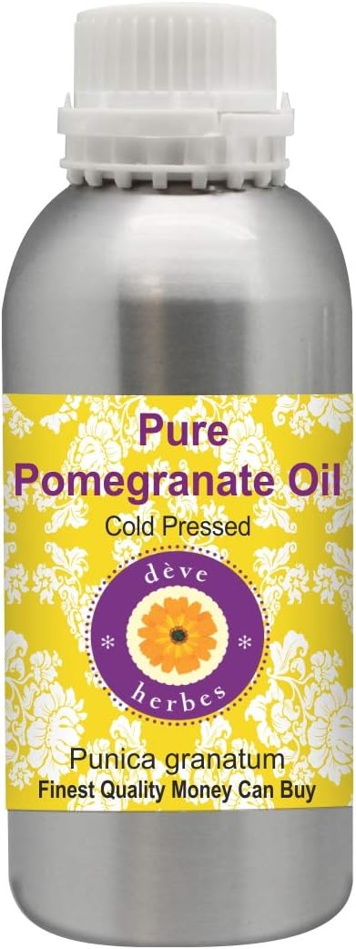 dève herbes Pure Pomegranate Oil (Punica granatum) Cold Pressed 1250ml (42 oz)