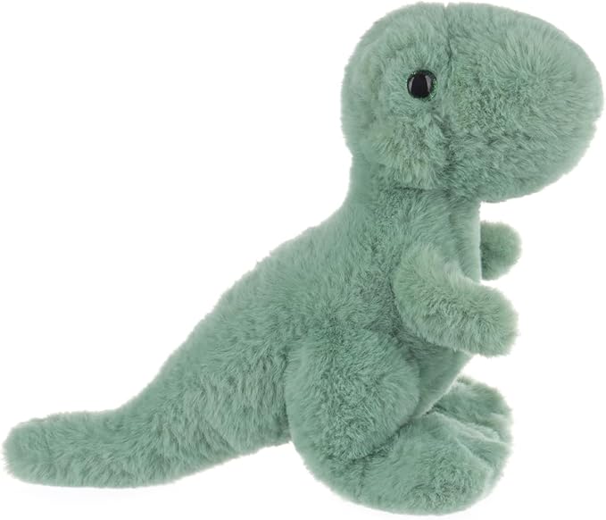 Apricot Lamb Toys Plush Green Dinosaur Stuffed Animal Soft Cuddly Perfect for Girls Boys (Medium, 14 Inches)
