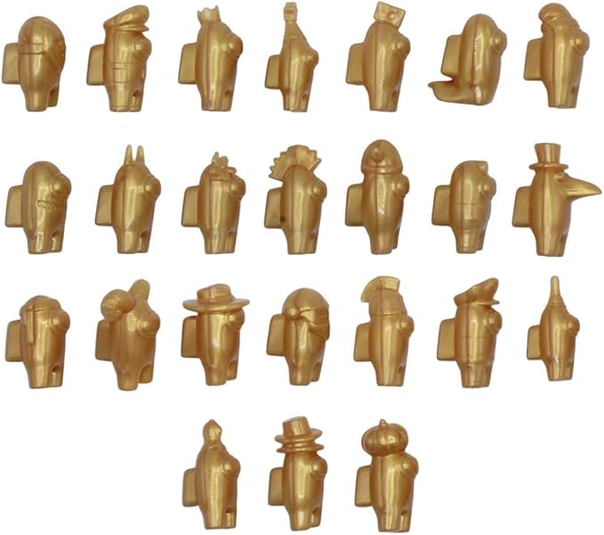 Among Us Micro Figures – Blind Bag of 3 Officially Licensed Crewmate & Imposter Mini Figures (138 to Collect + Metallic & Glow-in-The-Dark Surprise)