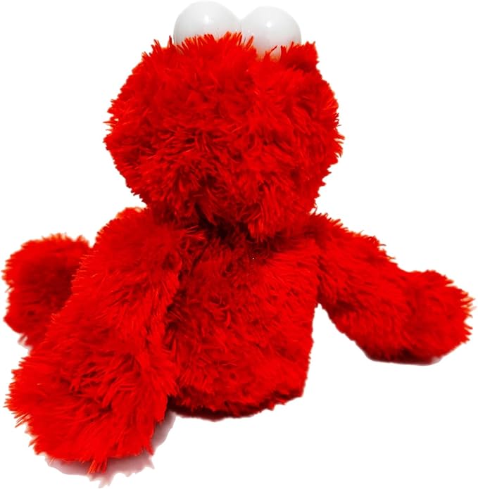 Posh Paws Official Sesame Street Plush 8" Suitable from Birth (Elmo)