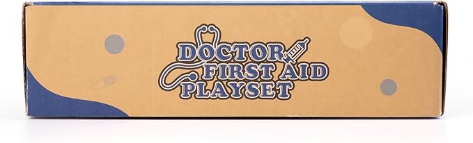 Doctor Kit for Kids, 35 Pcs Kids Doctor Kit for Toddlers 3-5 with Medical Storage Bag & Real Stethoscope, Pretend Play Doctor Set for Fun Role Playing Game, Doctor Play for Kids Boys Girls