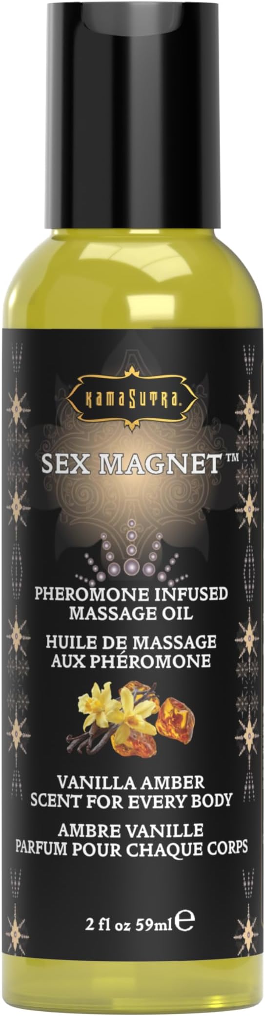 Kama Sutra Sex Magnet Pheromone Massage Oil - 2 Fl Oz