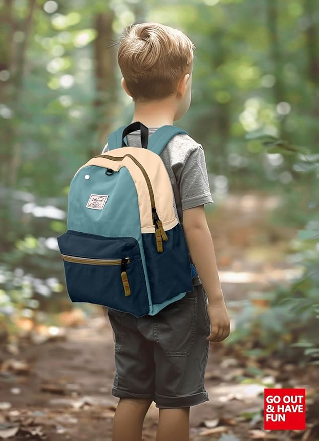 Toddler Backpack for Boys 2-5: Preschool Kindergarten 13" Daycare Backpacks Fit A4 Folder