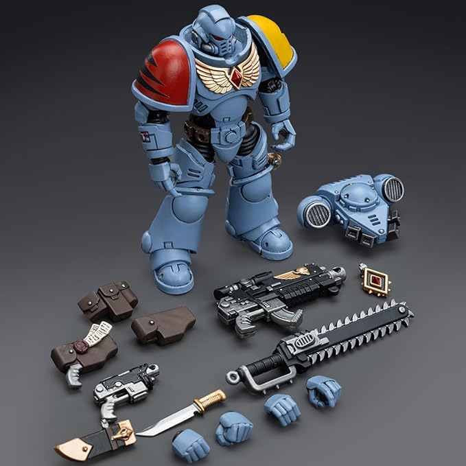 JOYTOY Warhammer 40,000 1/18 Action Figure Intercessors 4PCS Collection Model Birthday Gifts