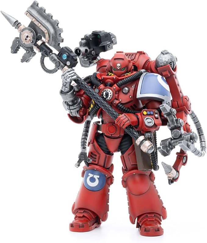 JOYTOY Warhammer 40,000 1/18 Action Figure Ultramarines Primaris Techmarine Collection Model Birthday Gifts