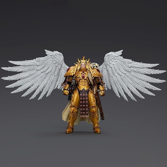 JOYTOY Warhammer 40K The Horus Heresy 1/18 Action Figure Blood Angels Sanguinius Primarch of The IXth Legion Collection Model Birthday
