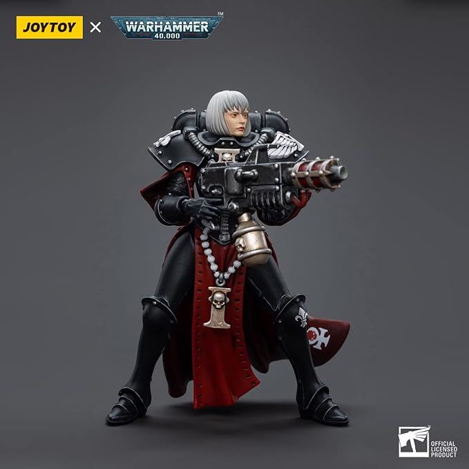 JOYTOY 1/18 Action Figures Warhammer 40k Mecha Joy Toy Model Toys Adepta Sororitas Battle Sister Sister Ludwenna