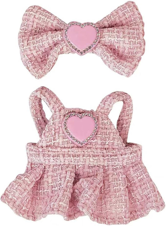 Clothes for LBB Doll-Clothes & Outfit Set for 17cm Dolls - LBB Designer Clothes - Premium Fashion Dresses with Accessories, Luxury Chic Doll Clothing & Style Bundle– Doll Not Included