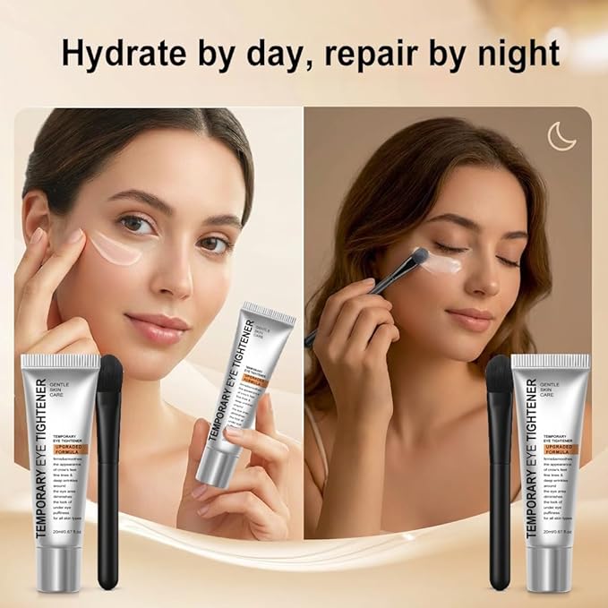 Instant Firm Temporary Eye Tightener, Perfection Eye Tightener Cream for Fine Lines, Puffiness & Fine Lines Gentle Skin Care All Skin Types, Upgraded Formula (1Pcs-a)