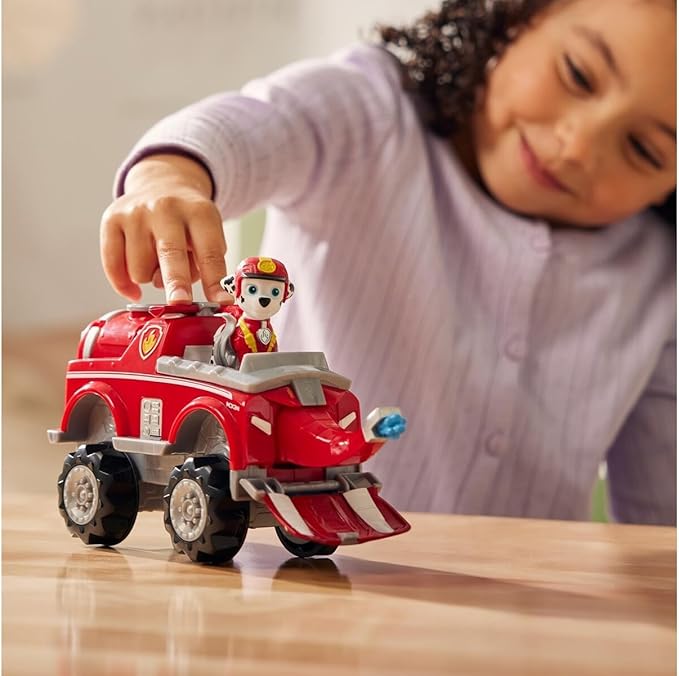 Paw Patrol Jungle Pups, Marshall Elephant Vehicle, Toy Truck with Collectible Action Figure, Kids Toys for Boys & Girls Ages 3 and Up