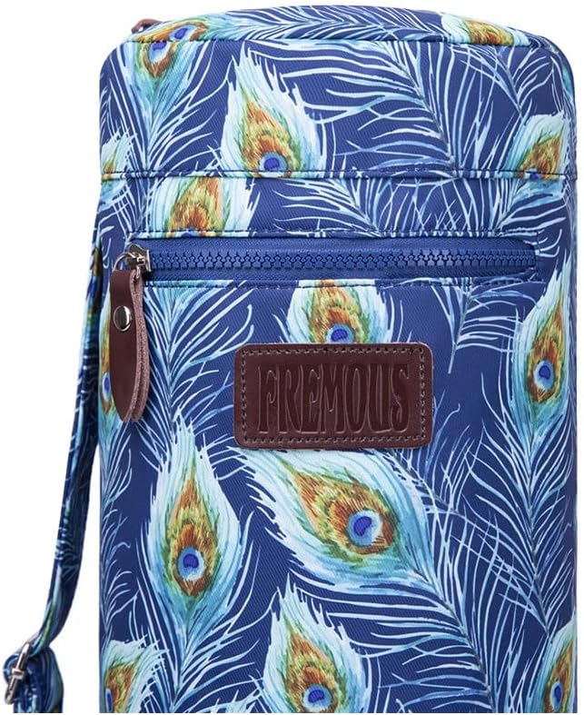Yoga Mat Bag,Full-zip Exercise Yoga Mat Canvas Carry Bag for Women and Men - Double Storage Pocket,Easy Access Zipper, Adjustable Shoulder Strap and Handle,Fits Most Mat