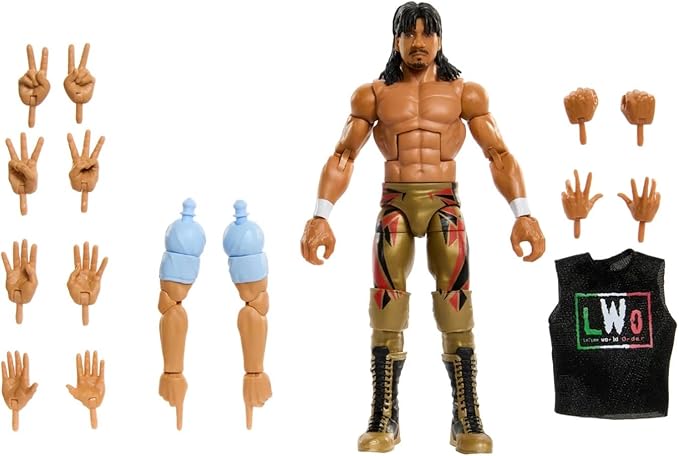 WWE Eddie Guerrero Mattel Elite Collection Monday Night War v WCW Greatest Hits Series 3 Wrestling Action Figure Toy