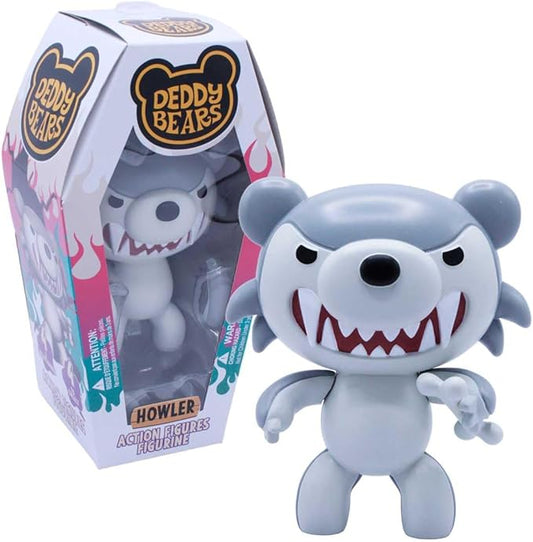 Just Toys LLC Deddy Bears Series 1 Howler – 4" Buildable & Customizable Action Figure